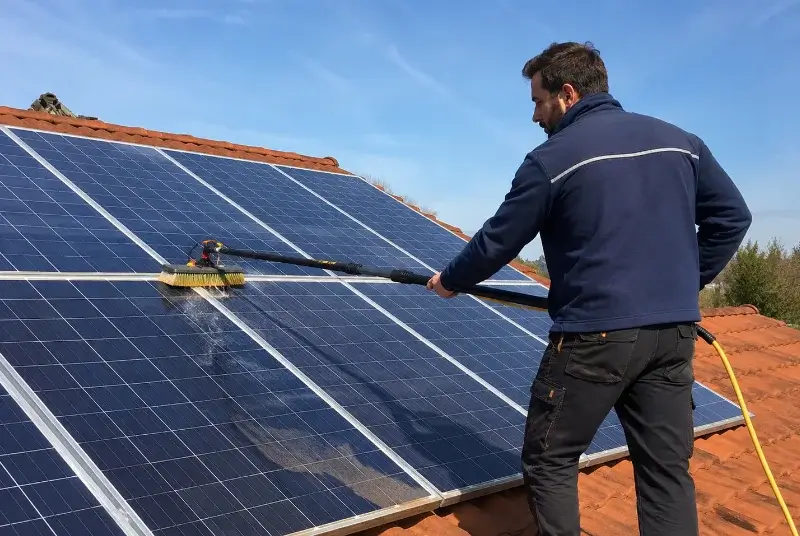 Nettoyage et entretien de panneaux solaires à Cordes-sur-Ciel